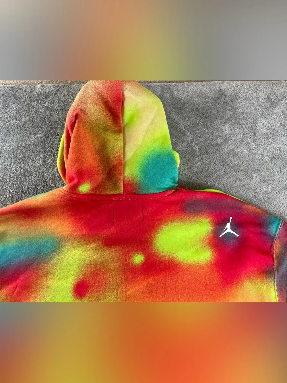 NIKE JORDAN FLIGHT MVP PULLOVER SWEATSHIRT HOODIE MULTICOLOR DV4587 MENS XXL